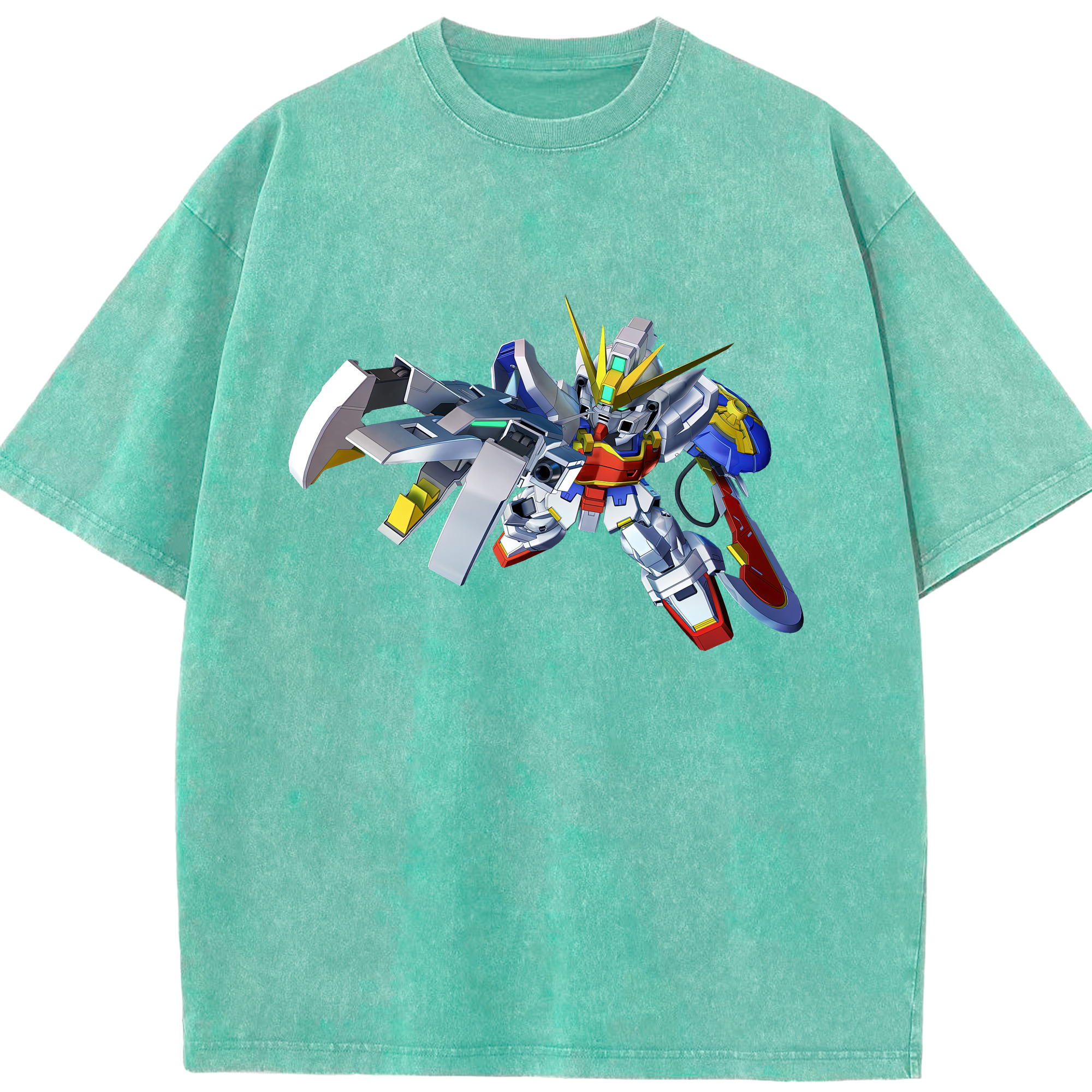 （画像用） 機動戦士ガンダム Mobile Suit Gundam 綿100% ヴィンテージ風 半袖Tシャツ（フロントプリント）